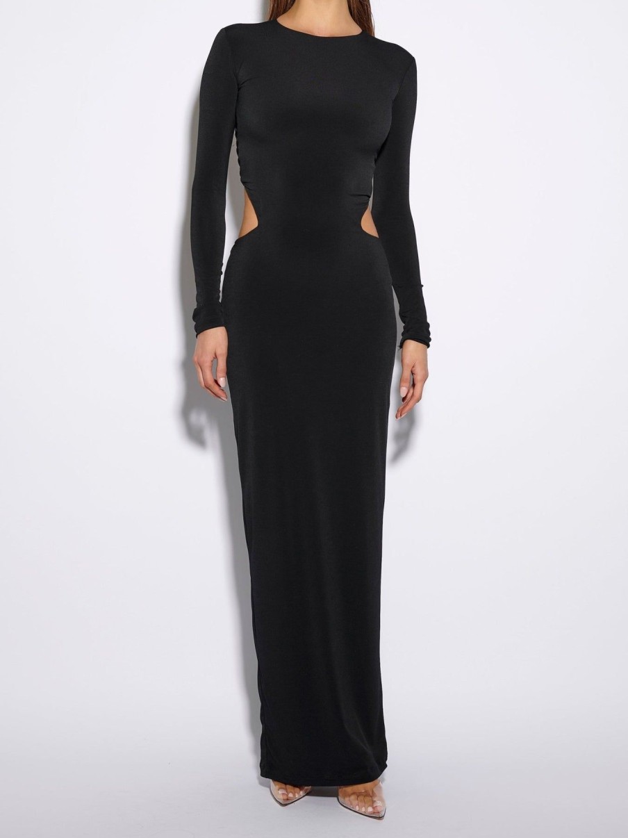 Women Effie Kats | Ayana Gown-Black