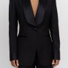 Women Effie Kats | Classic Tux Blazer-Black