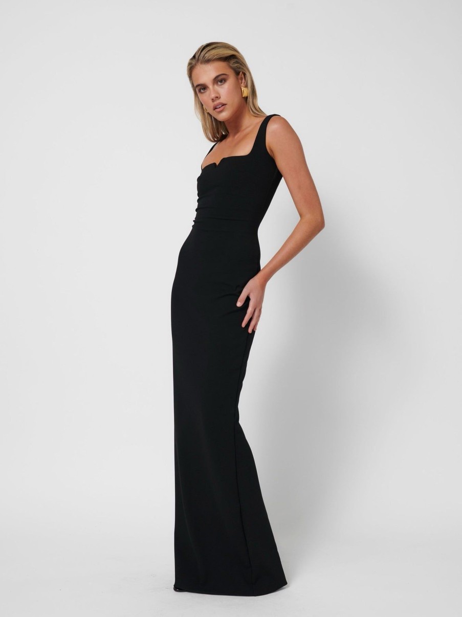 Women Effie Kats | Natalya Gown-Black