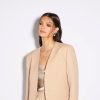 Women Effie Kats | Caris Collarless Blazer-Nude