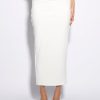 Women Effie Kats | Ginza Midi Skirt- White