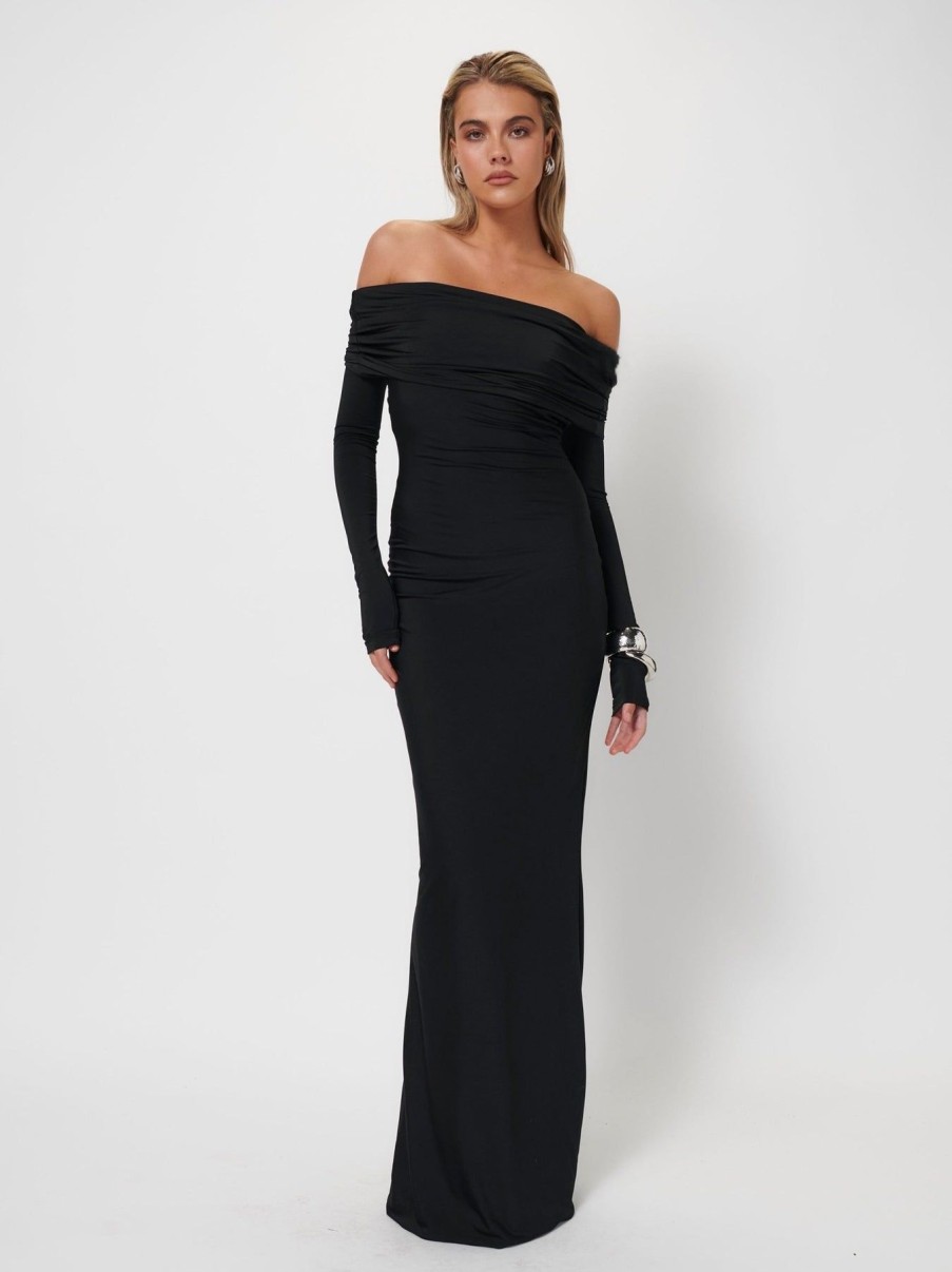 Women Effie Kats | Gwen Gown-Black