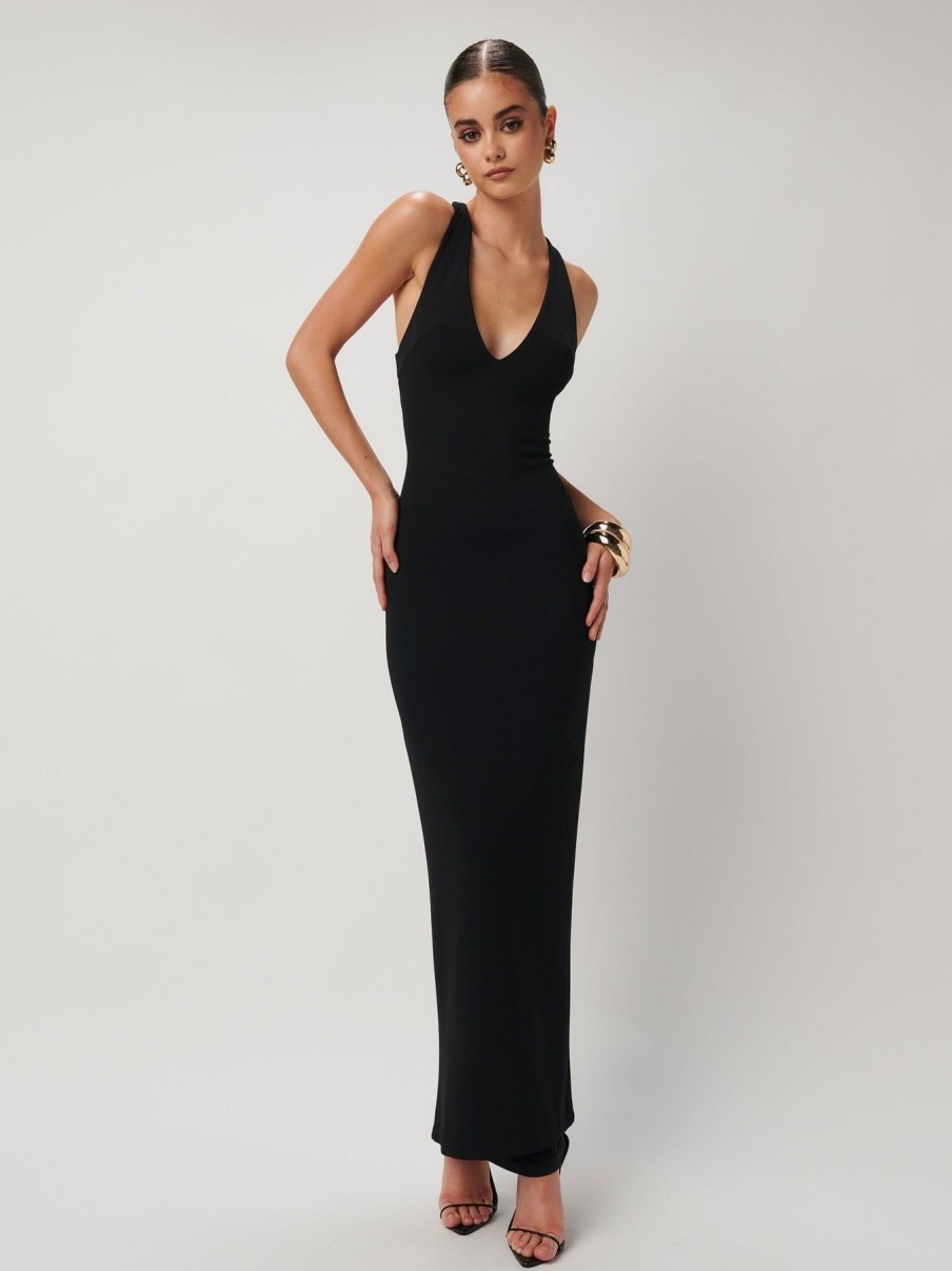 Women Effie Kats | Eiza Gown-Black