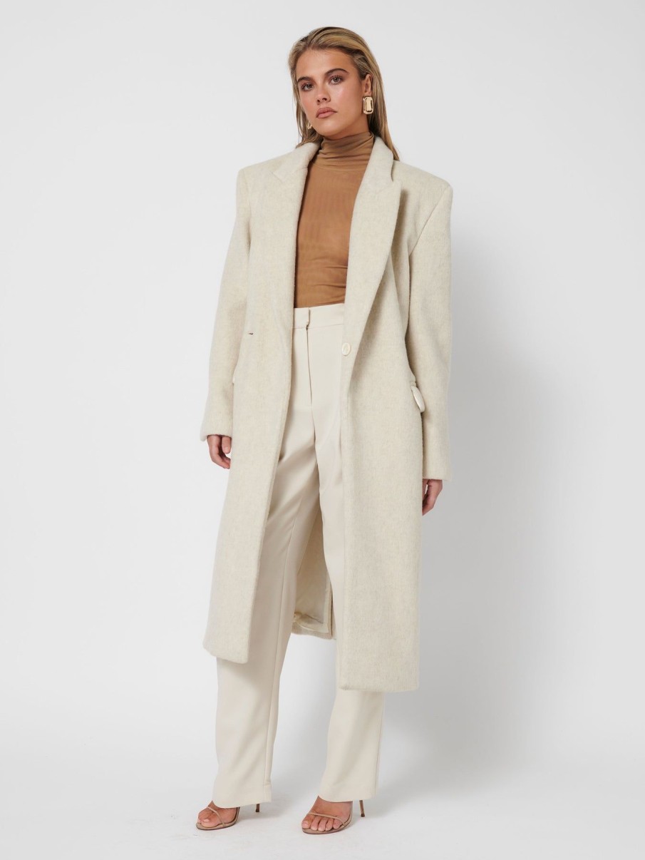 Women Effie Kats | Carter Coat-Stone