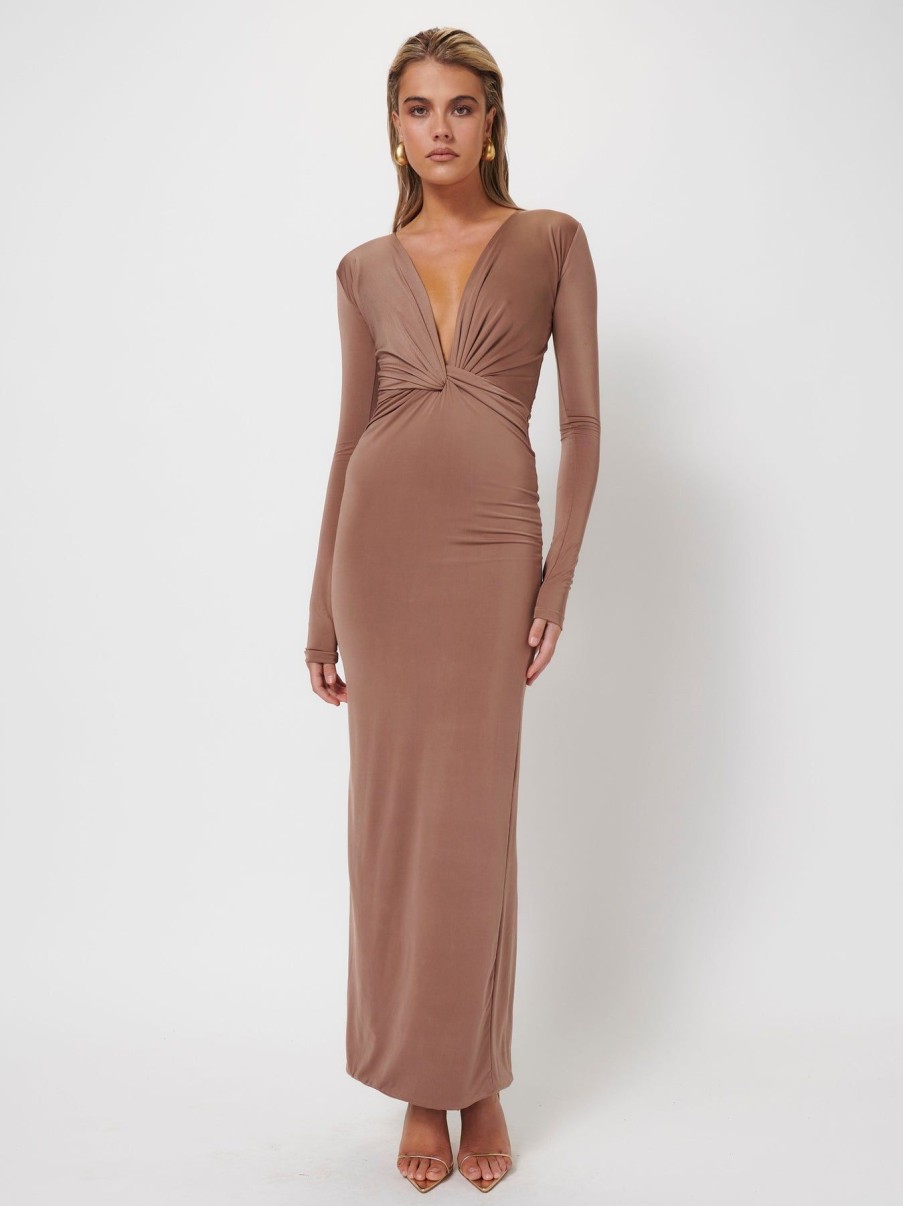 Women Effie Kats | Mira Maxi-Coffee