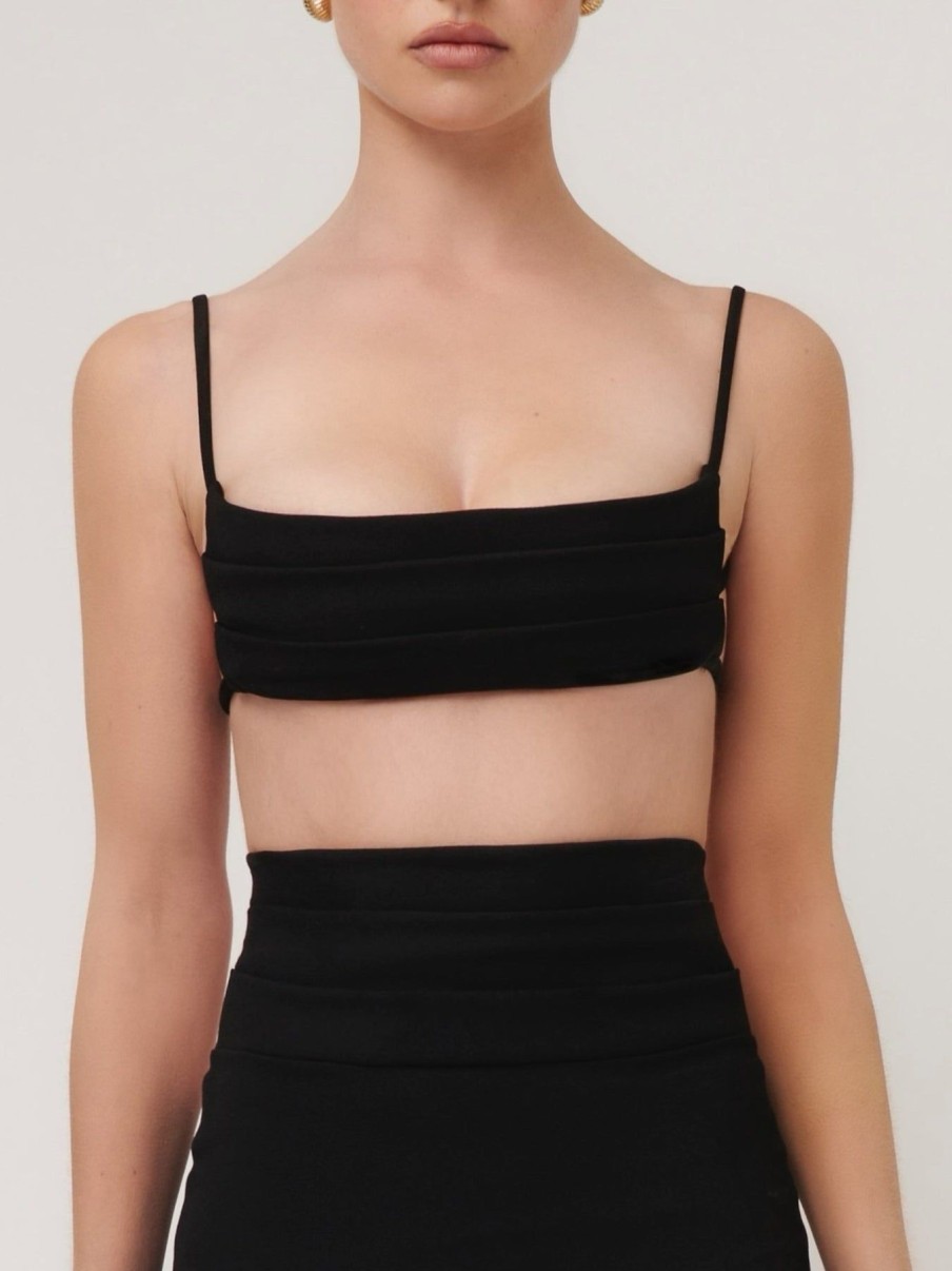 Women Effie Kats | Joslyn Crop-Black