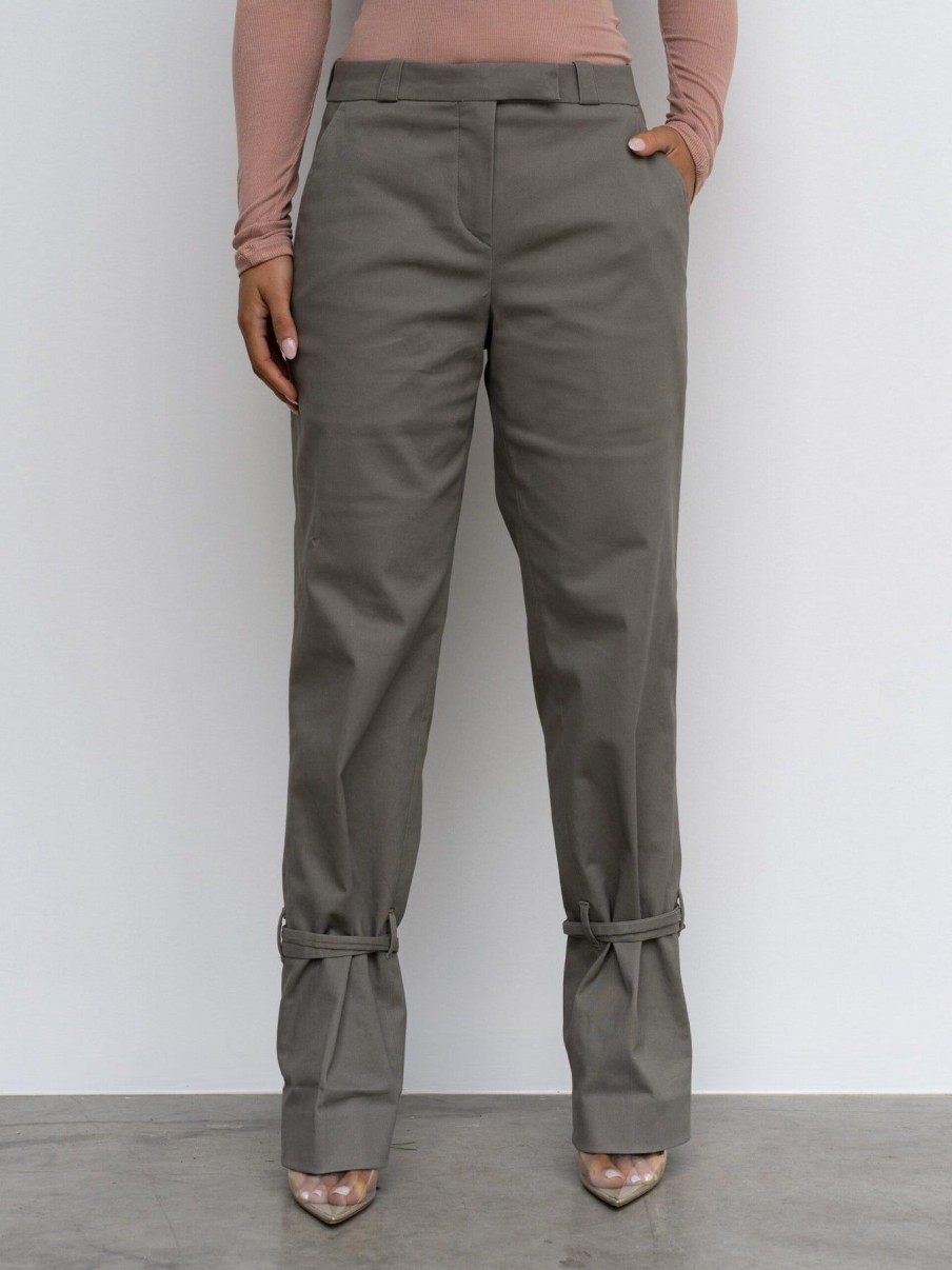 Women Effie Kats | The Bowen Pant-Khaki