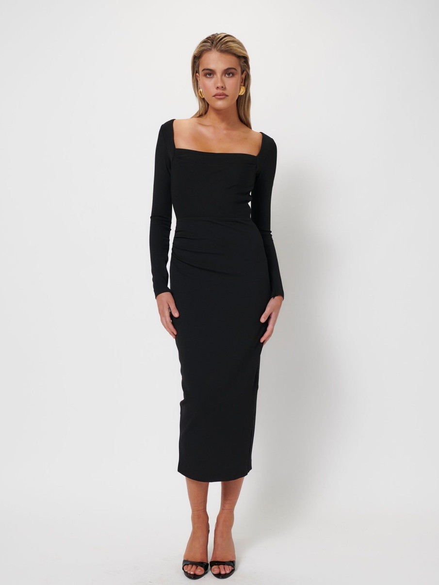 Women Effie Kats | Mari Dress-Black