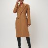 Women Effie Kats | Cali Oversized Coat-Camel