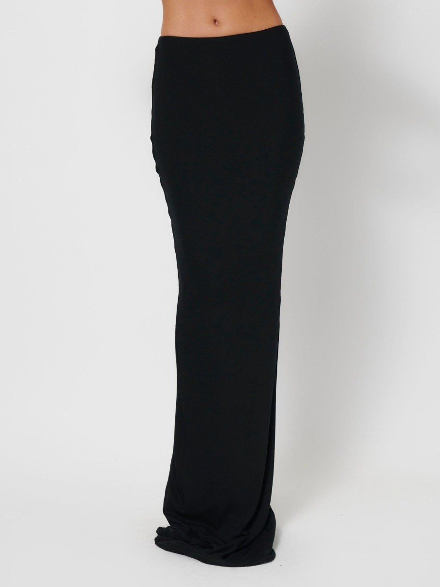 Women Effie Kats | Serena Maxi Skirt-Black