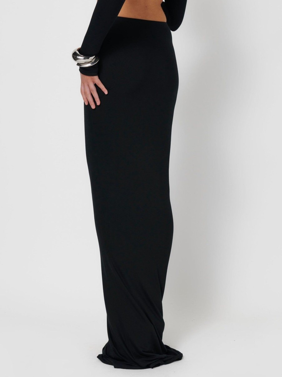 Women Effie Kats | Serena Maxi Skirt-Black