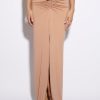 Women Effie Kats | Madre Maxi Skirt-Nude