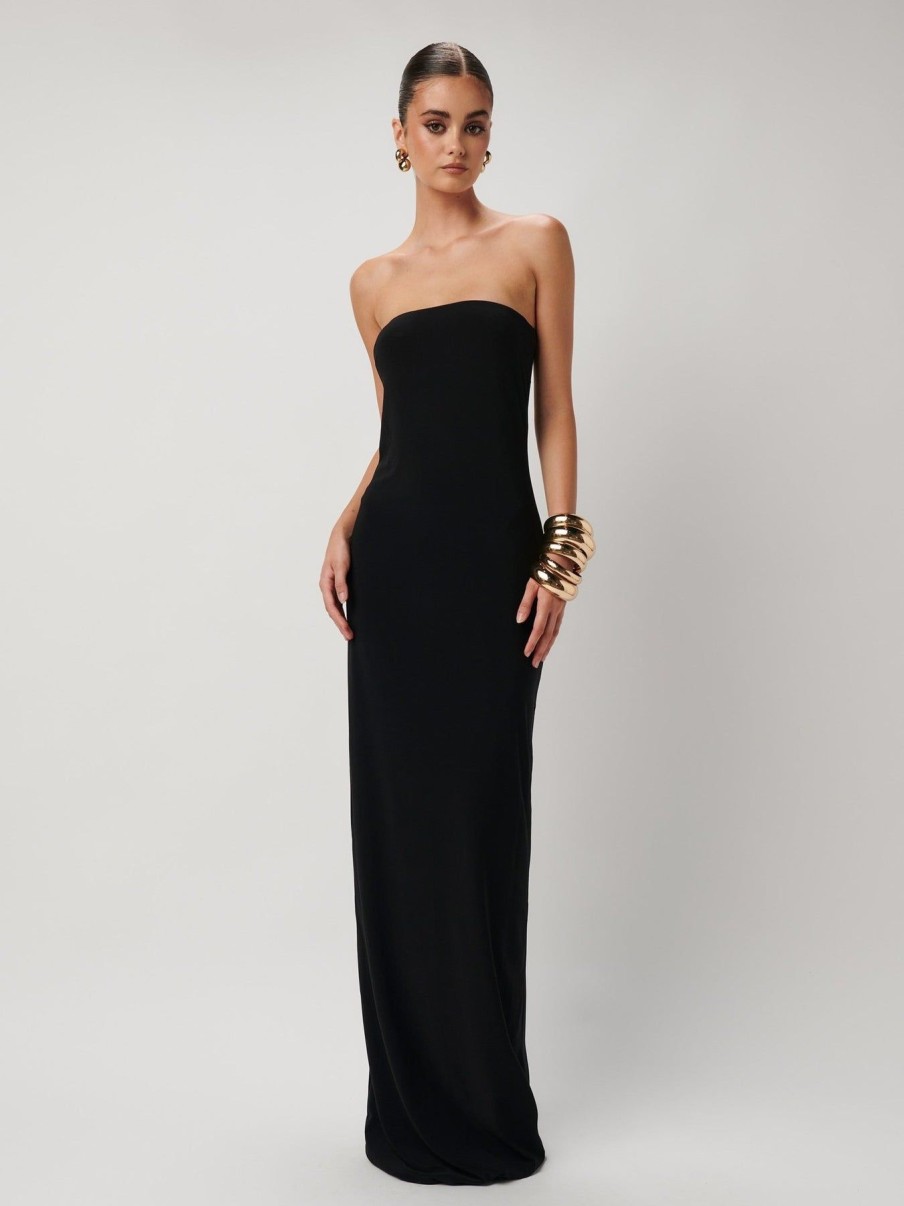 Women Effie Kats | Danita Maxi Dress-Black