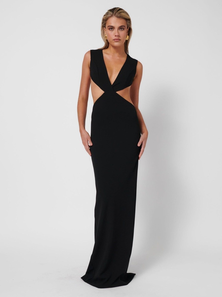 Women Effie Kats | Valencia Gown-Black