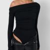 Women Effie Kats | Arlo Bodysuit-Black