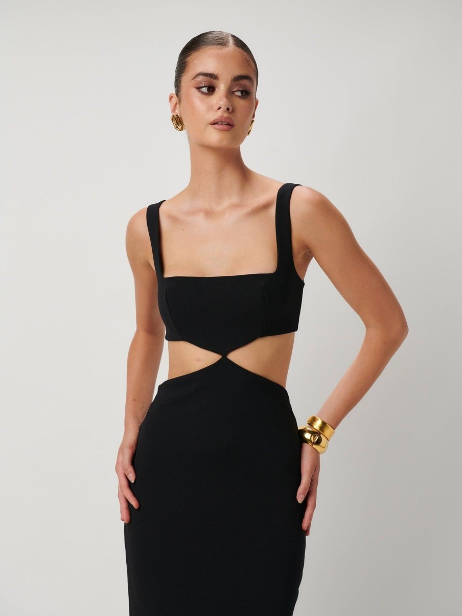 Women Effie Kats | Gabriela Gown-Black