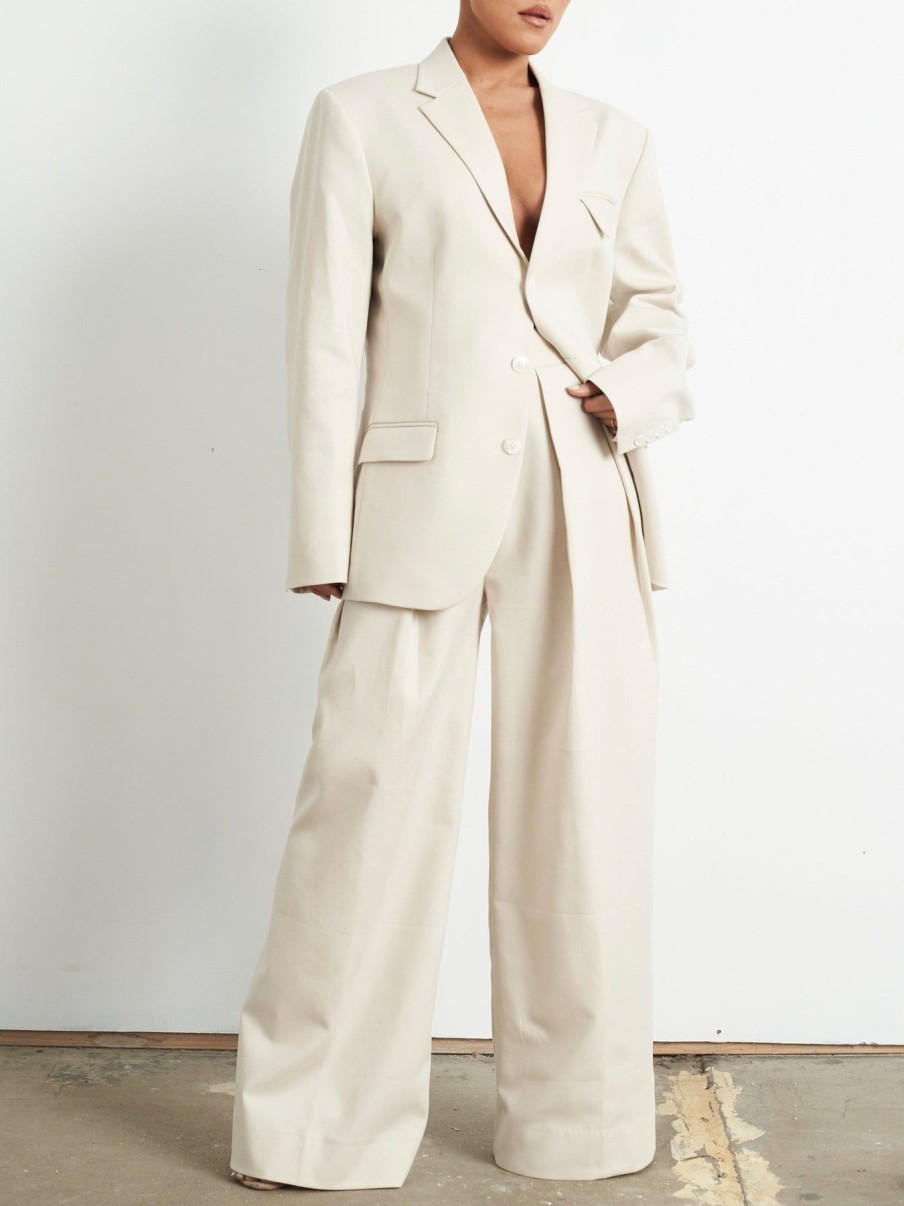 Women Effie Kats | Tarin Blazer-Cream