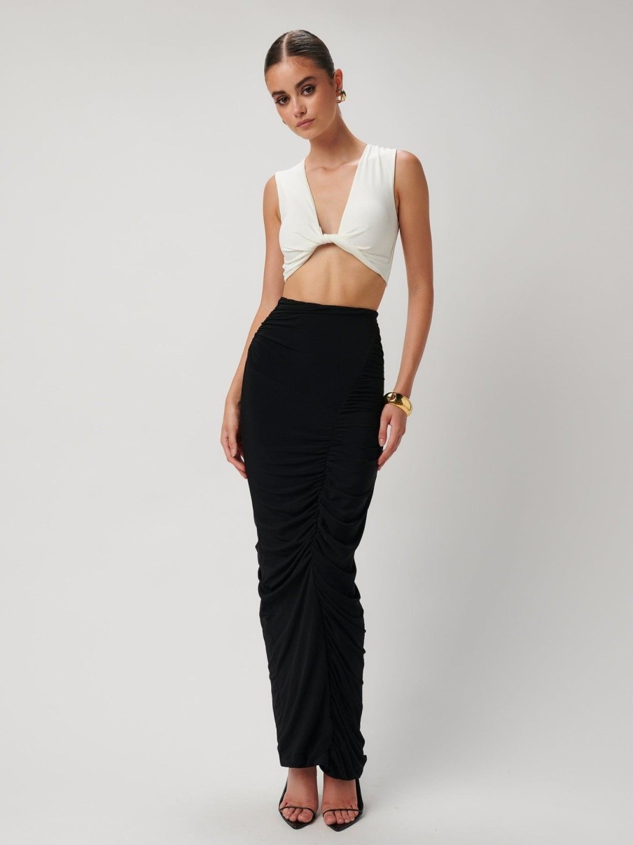 Women Effie Kats | Rhys Maxi Skirt-Black