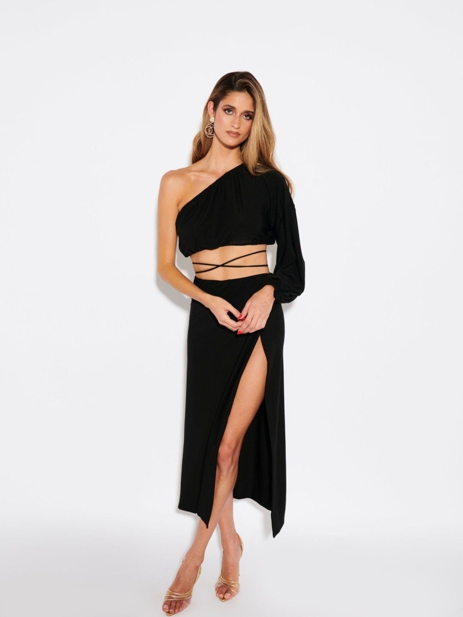 Women Effie Kats | Riviera Skirt-Black