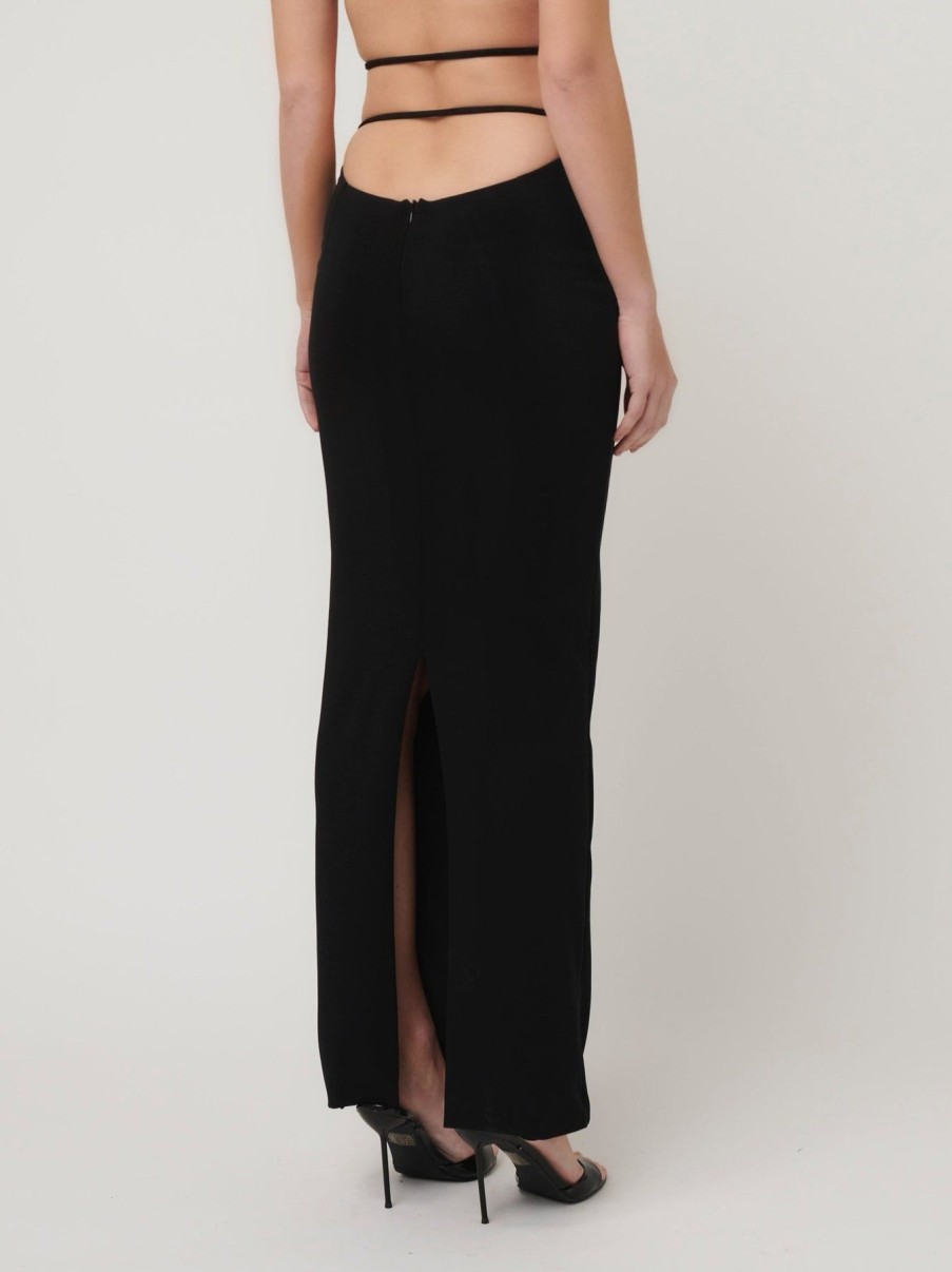 Women Effie Kats | Jada Maxi Skirt-Black