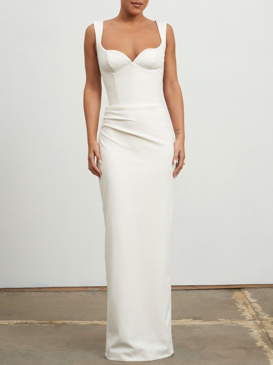 Women Effie Kats | Loni Gown-White