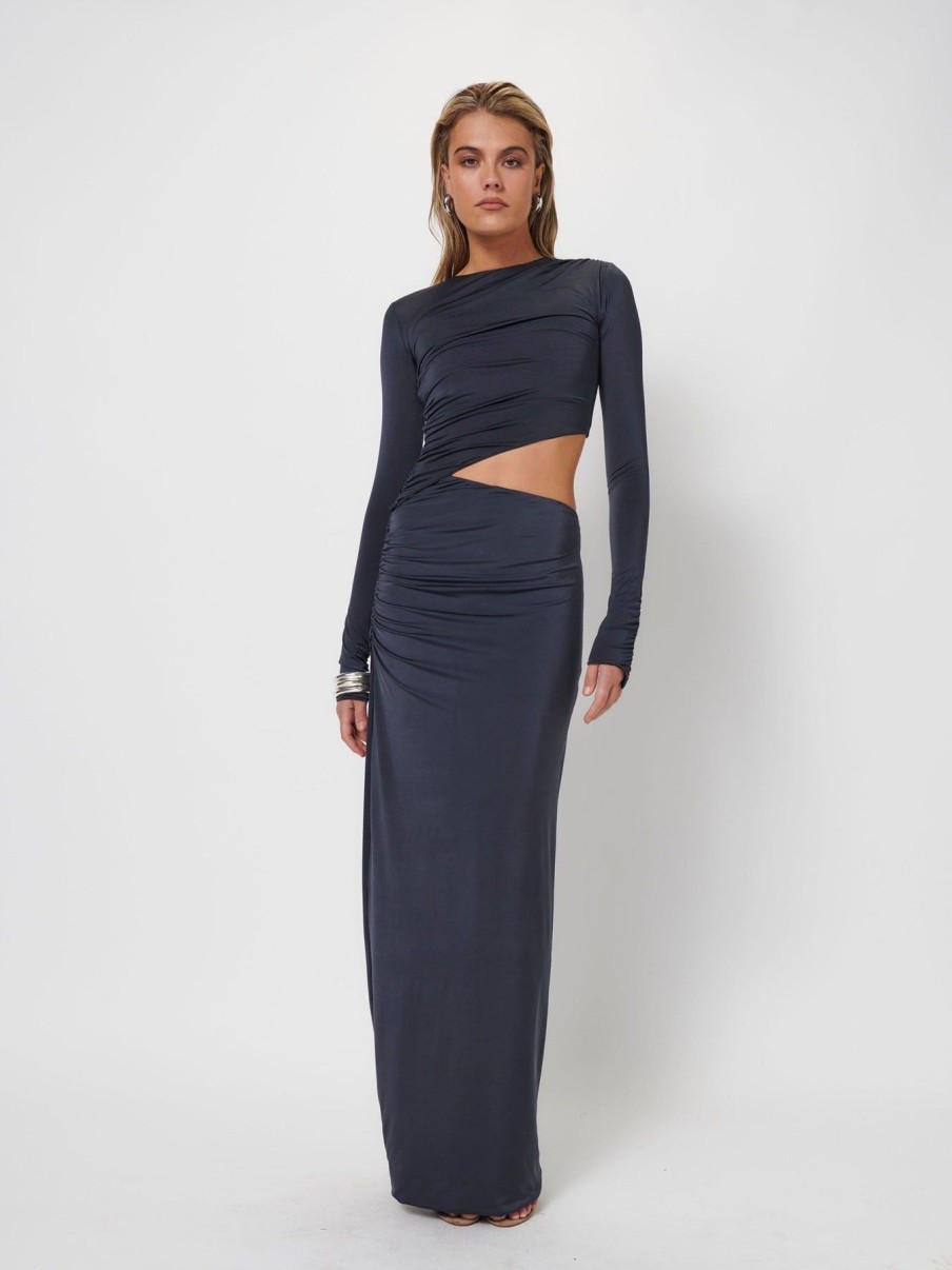 Women Effie Kats | Cara Maxi Dress-Thunder