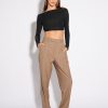 Women Effie Kats | Man Pant-Light Brown