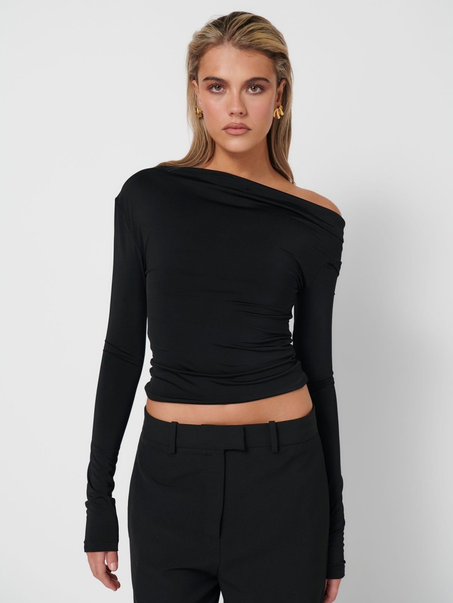 Women Effie Kats | Tyler Top-Black