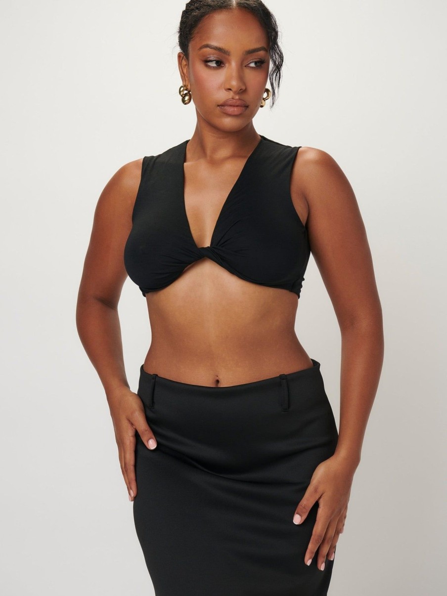 Women Effie Kats | Tara Twist Top-Black