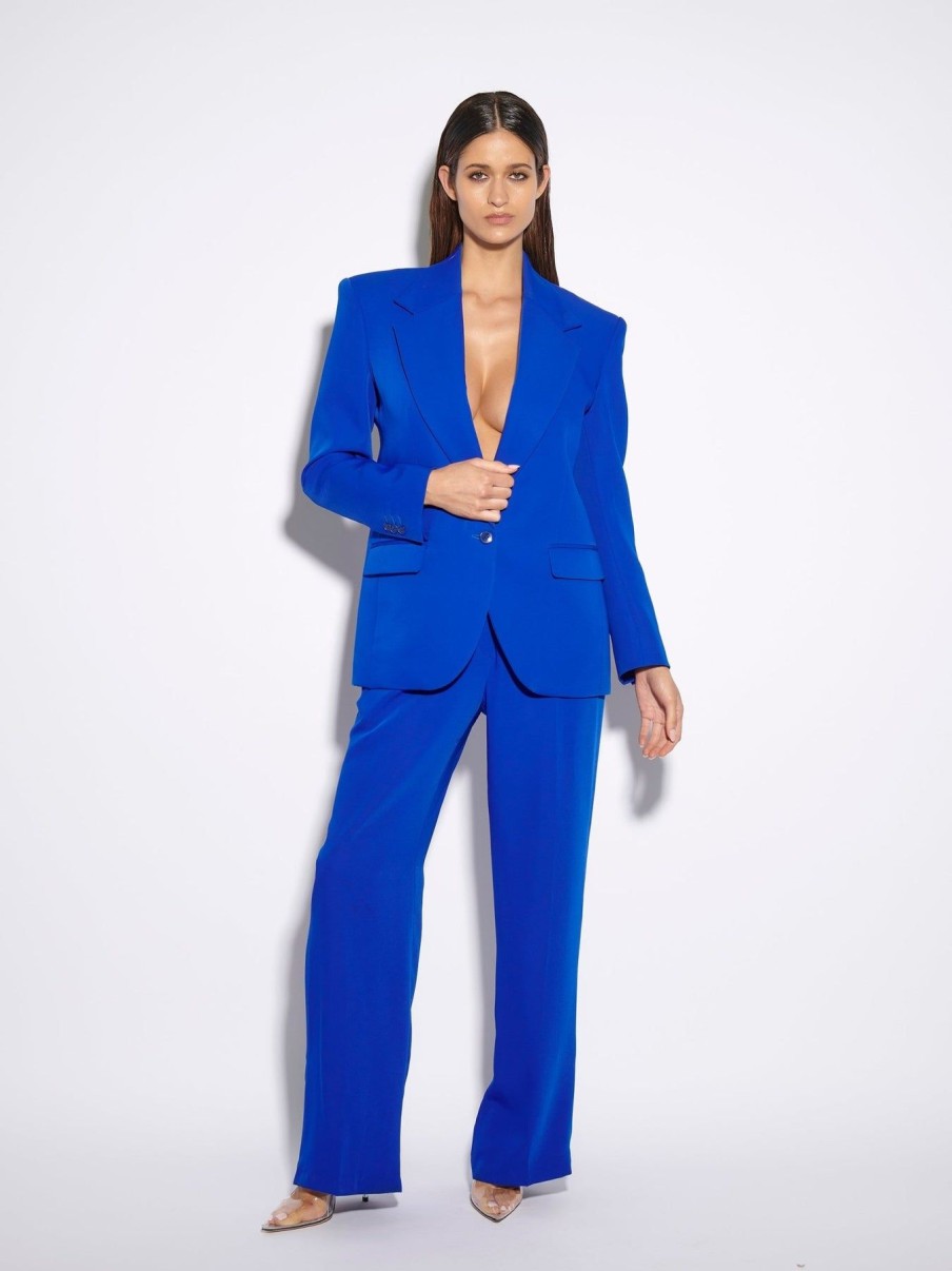 Women Effie Kats | Marinella Blazer-Royal Blue