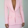 Women Effie Kats | Cutaway Blazer-Baby Pink