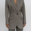 Women Effie Kats | The Bowen Blazer-Khaki