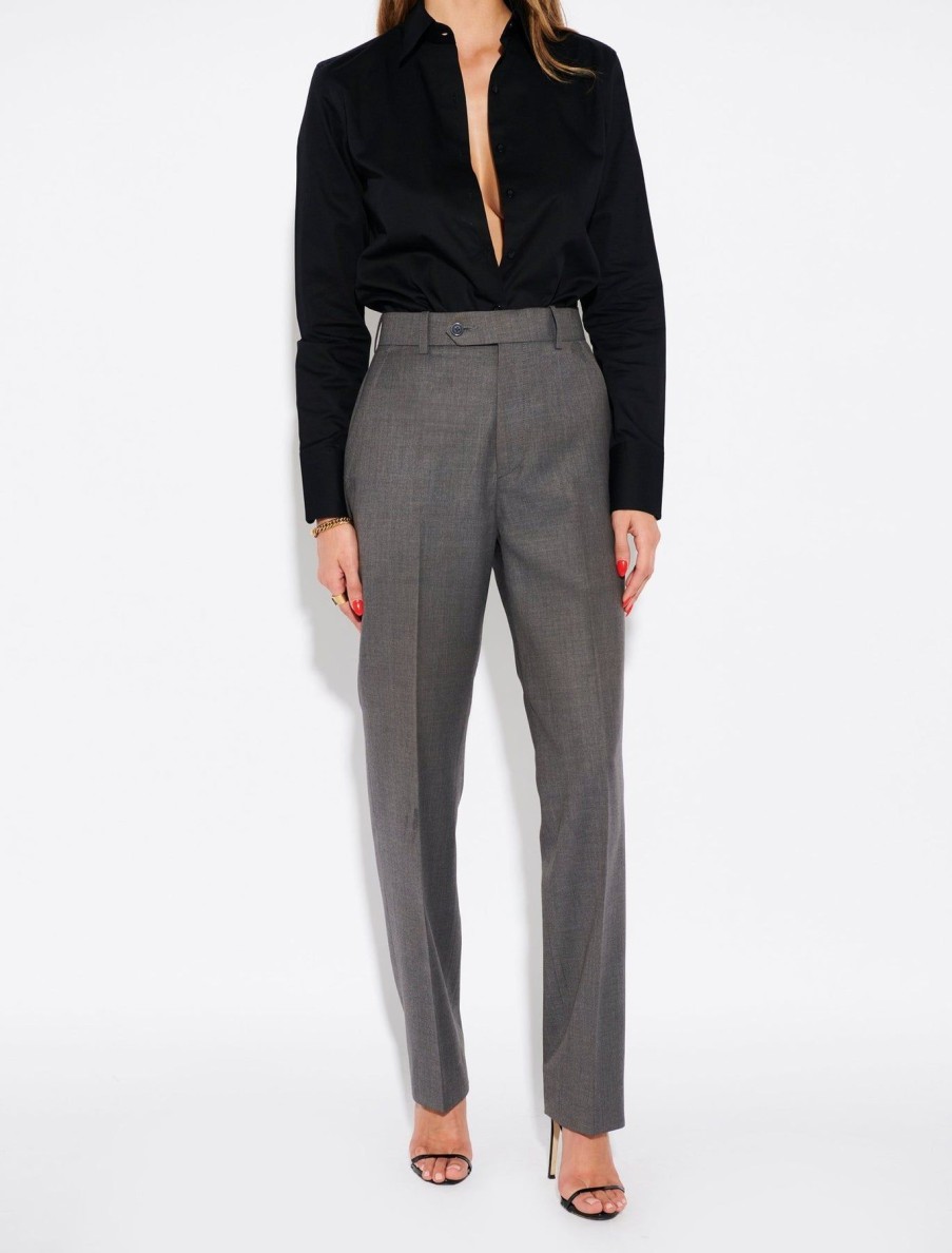 Women Effie Kats | Man Pant-Charcoal