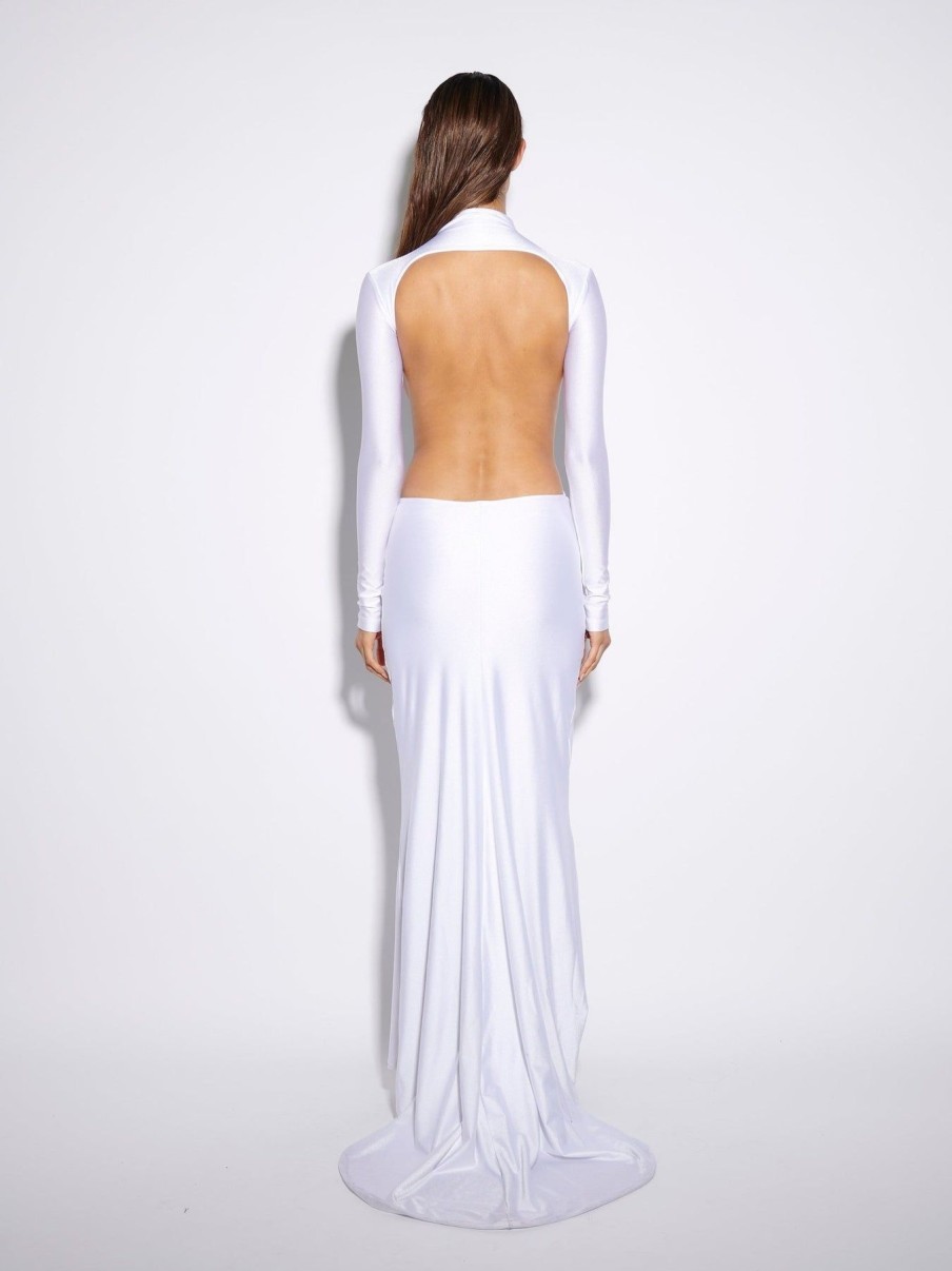 Women Effie Kats | Kelly Gown-Arctic White