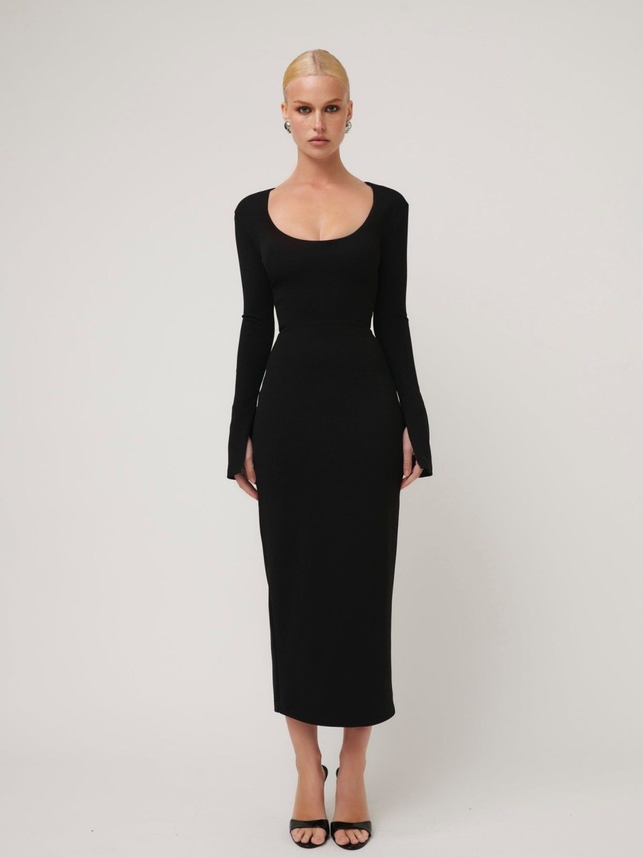 Women Effie Kats | Camille Maxi Dress-Black