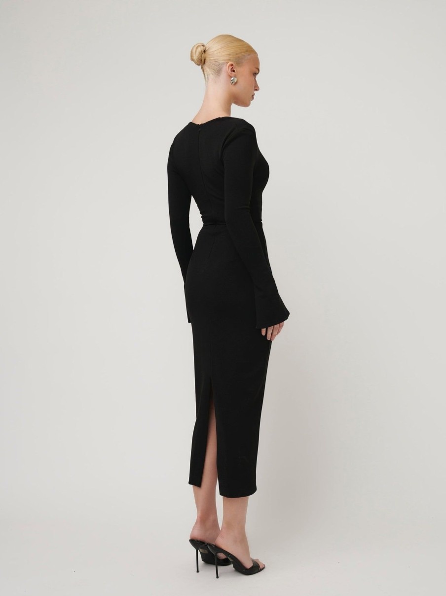 Women Effie Kats | Camille Maxi Dress-Black