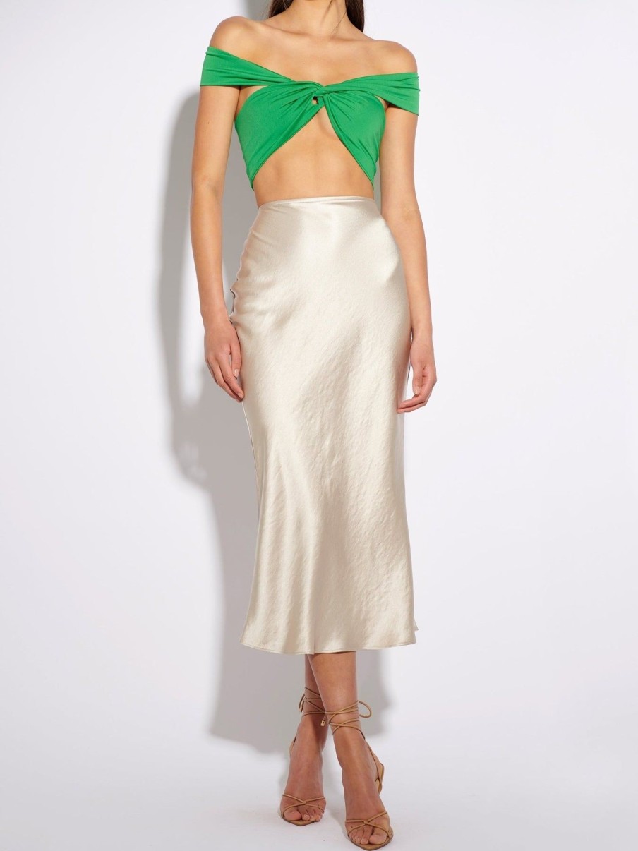 Women Effie Kats | Matera Skirt-Champagne