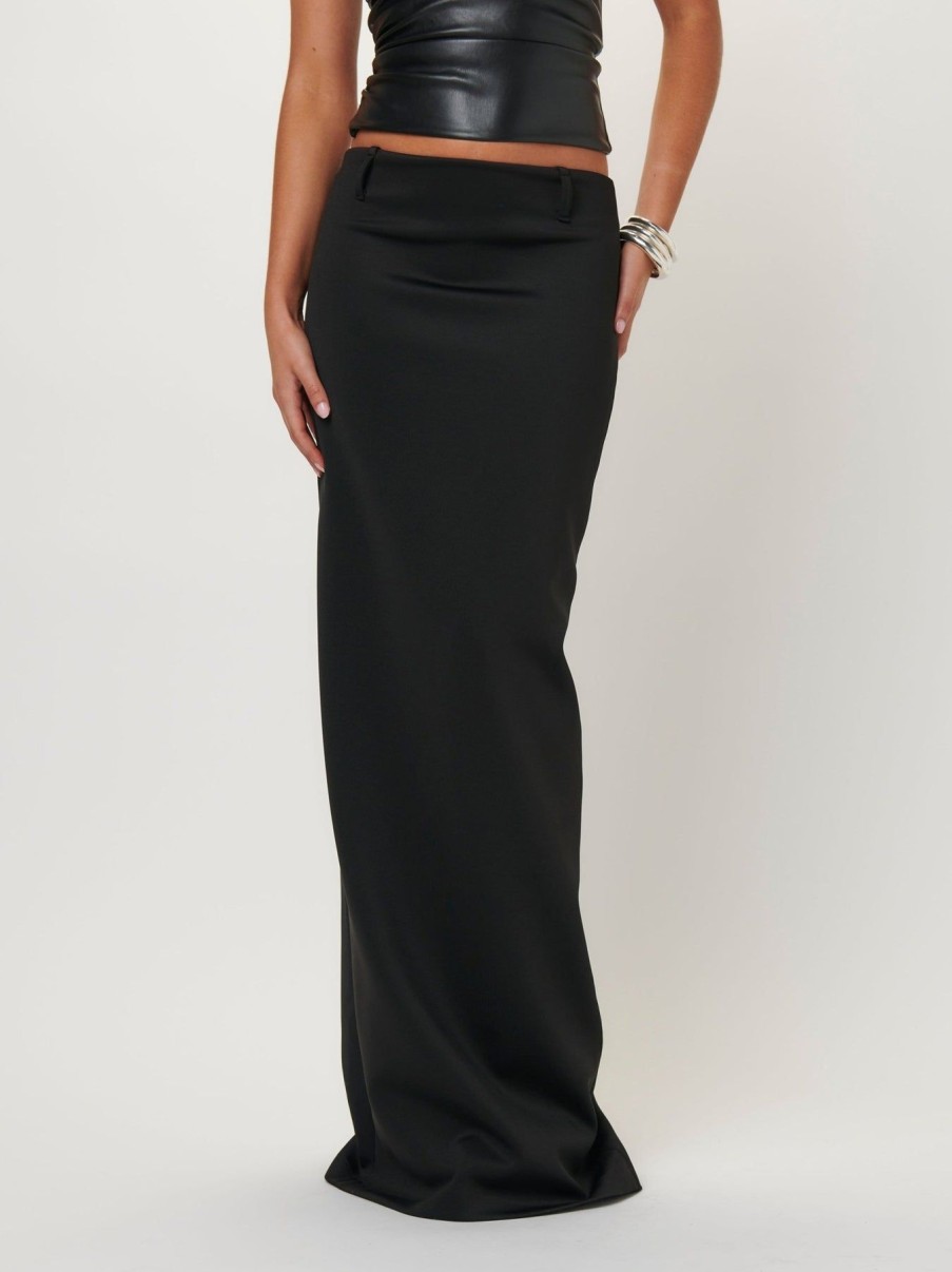 Women Effie Kats | Kennedy Maxi Skirt-Black